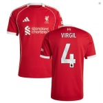 Новая футболка Ливерпуль 2025-2026 (основная) Виргил Ван Дейк. Шорты в подарок!